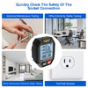 Digital Socket Tester with Large Backlit Display