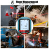 Laser Distance Meter with Backlit Display and 150m Range