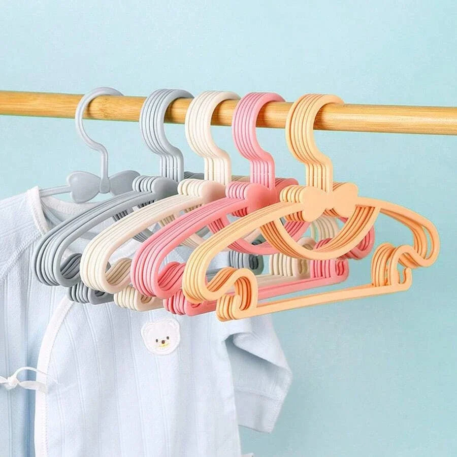 Space-Saving Kids' Anti-Slip Clothes Hangers (Set of 5/10/20/30/50)