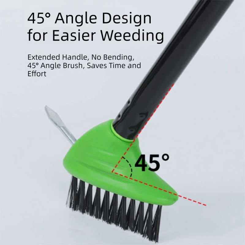 Extendable 3-in-1 Garden Weeding Brush