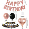 Happy Birthday Foil Balloon Set with Banner