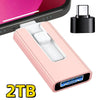 4-in-1 USB 3.0 Flash Drive for iPhone, iPad, and More
