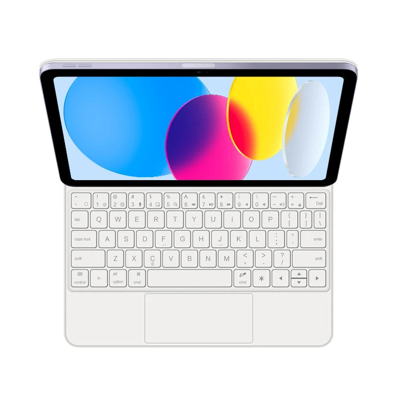 Bluetooth Keyboard Case with Touchpad for iPad Pro, Air & Standard Models