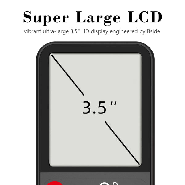 Multimètre numérique portable avec détection NCV et sélection automatique de plage