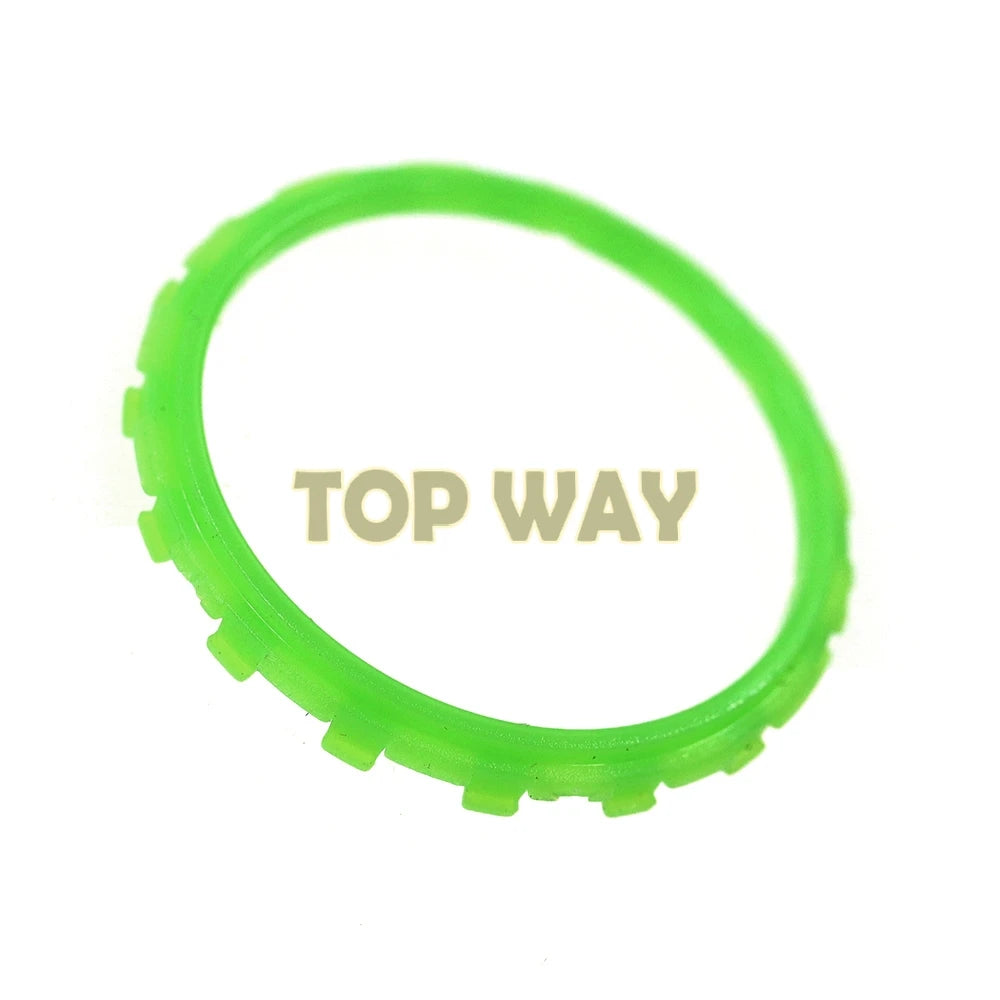 Green silicone thumbstick rings for PS5 controller