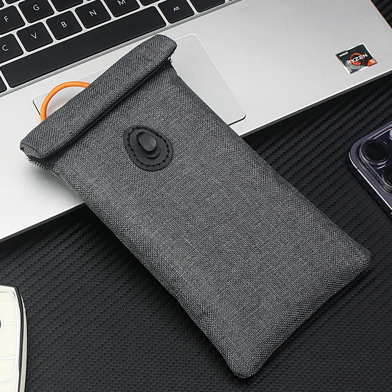 Faraday Signal Blocking Pouch for Car Keys & Smartphones