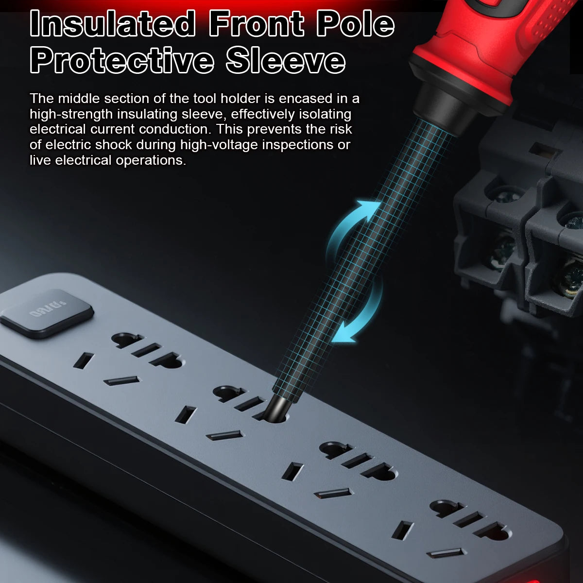 Digital AC Voltage Tester Screwdriver with LCD Display