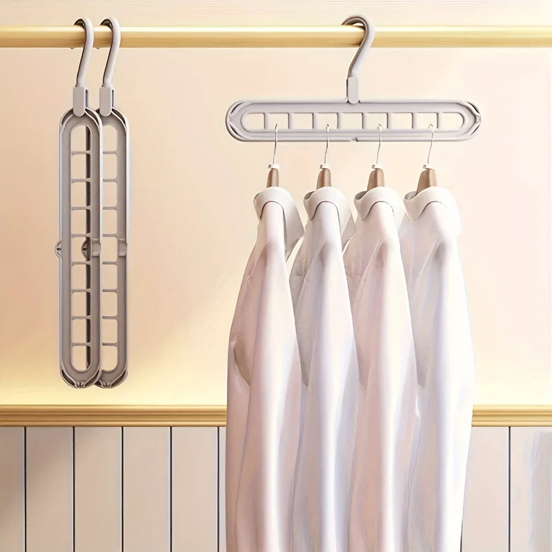 Space-Saving Foldable Hangers, 3-Pack