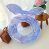 Mermaid-Inspired Inflatable Pool Float