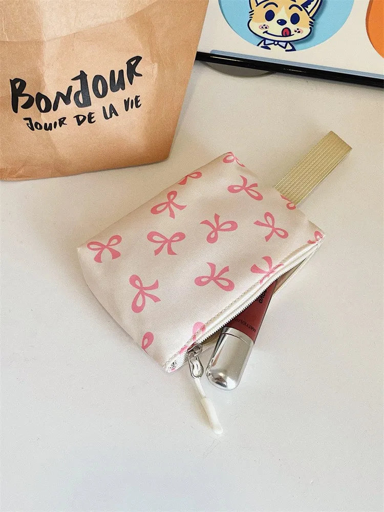 Korean Fashion Bow Print Backpack