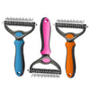Double-Sided Pet Dematting Comb for Dogs & Cats