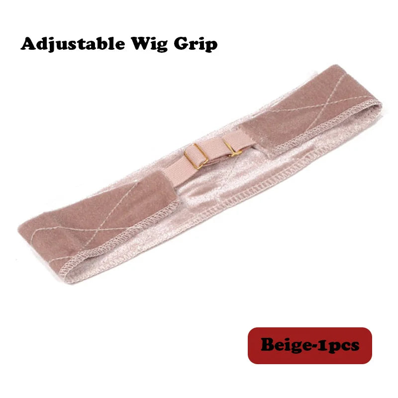 Adjustable Velvet Wig Grip Headband