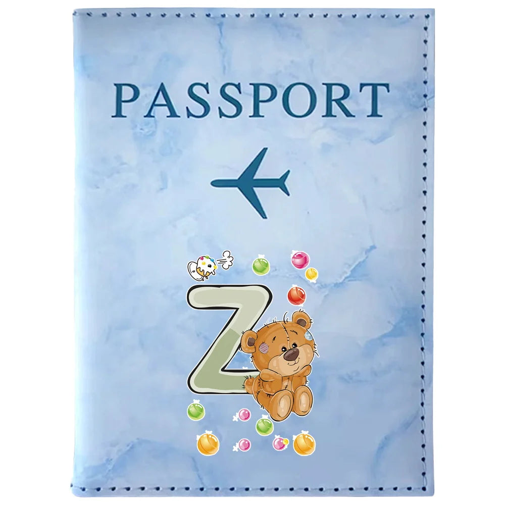 Classic Vintage Leather Passport Holder with Card Slots