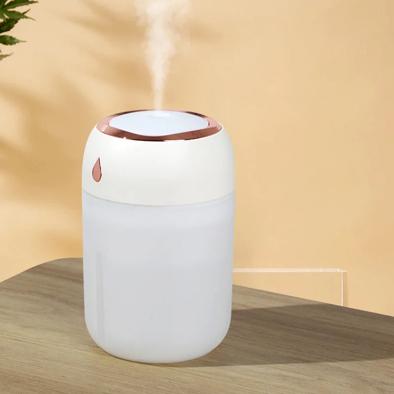 Portable USB Mini Humidifier with LED Night Light