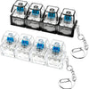 Llavero Teclado LED con Botones Clickables