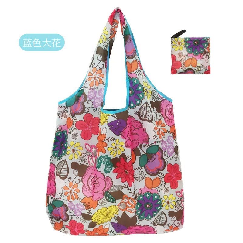 Large Foldable Reusable Shopping Tote Bag