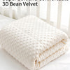 Baby Beanie Blanket – Cozy 3D Fleece Hat and Blanket for Infants and Toddlers