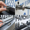 Stainless Steel Petal Rivet Nuts for Secure Panel and License Plate Mounting