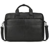 Vintage Genuine Leather Executive Laptop Briefcase