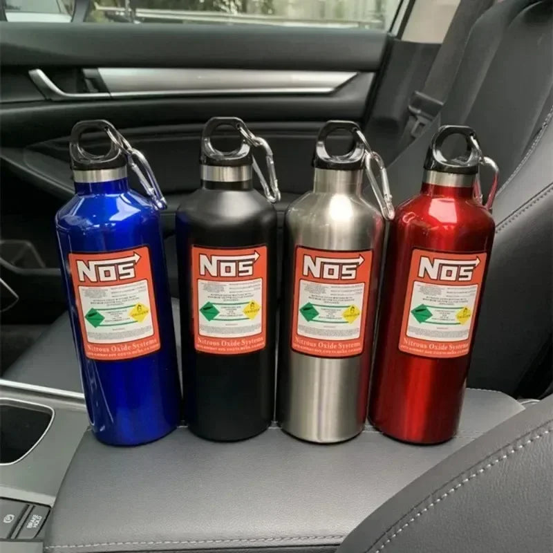 Stainless Steel 500ml Vacuum Insulated Bottle with NOS-Style Design