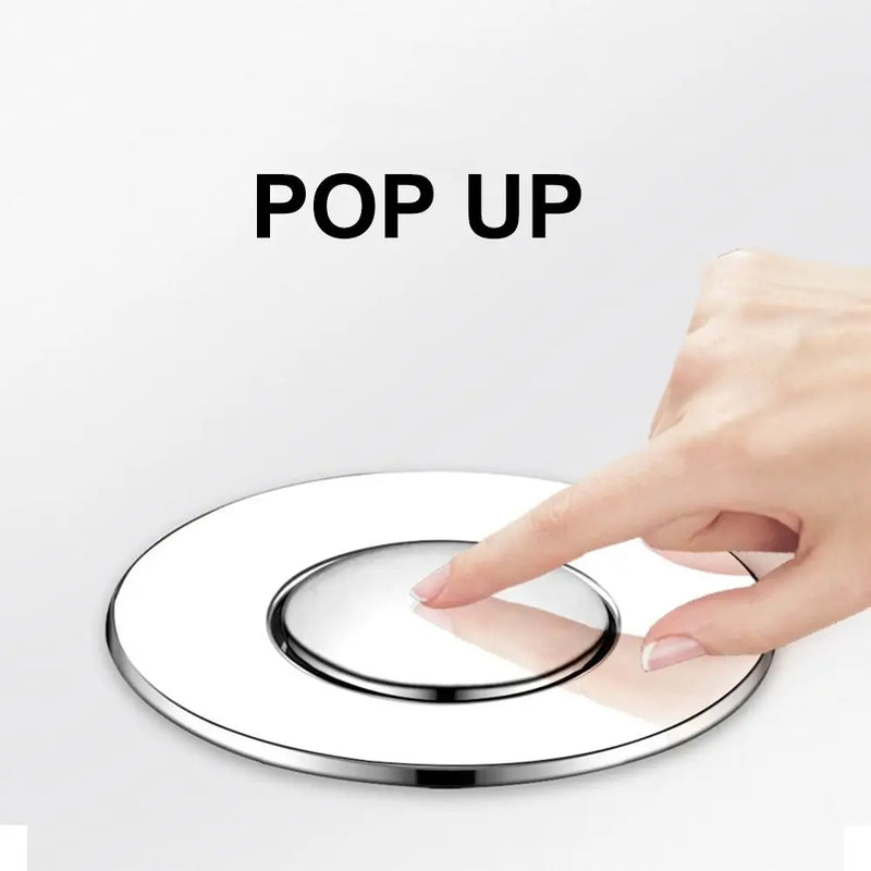 Pop-Up Bathroom Sink Drain Strainer