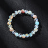 Aura Quarz & Meeressediment Perlenarmband