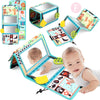 Soft Baby Cloth Book with Fun Mirror for Early Learning