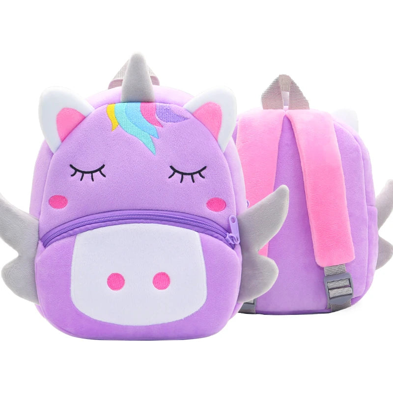 Adorable Animal Plush Backpack for Toddlers