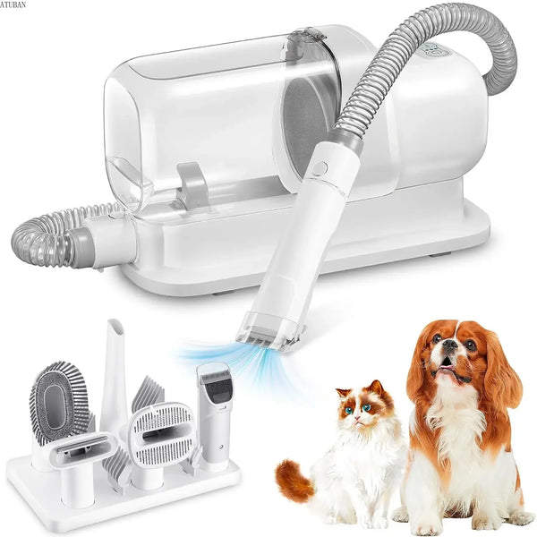 Quiet Pet Grooming Vacuum Kit