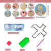 DIY Diamond Painting Wooden Coaster Set (8 Pieces)