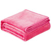 Cozy Coral Fleece Throw Blanket