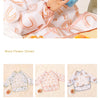 Waterproof Long-Sleeve Baby Bibs with Catch-All Pockets