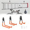 Heavy-Duty Wall Mount Metal Hooks for Garage and Workshop Storage