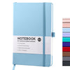 Premium PU Leather Hardcover Notebook with Elastic Closure
