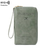 RFID Blocking Travel Wallet with Wrist Strap