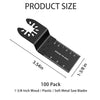Oscillating Multi-Tool Blades for Fast Cutting in Wood, Metal, and Plastic