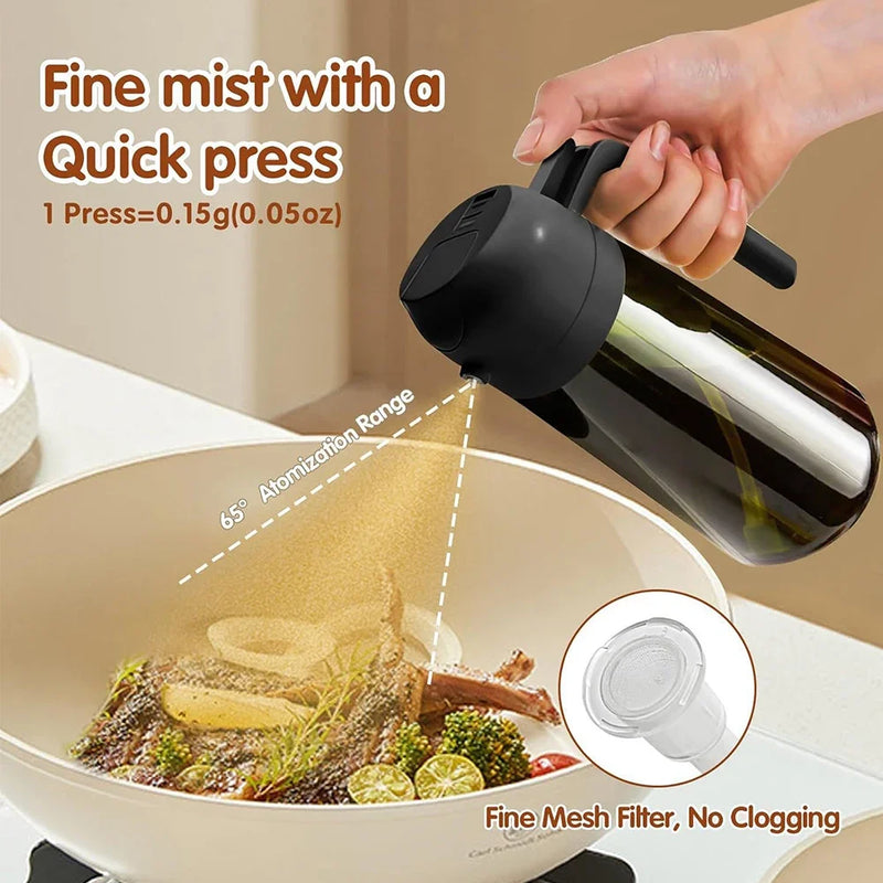 Dark Glass Olive Oil Sprayer
