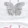 Colored Rhinestone Butterfly Applique for DIY Crafts