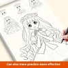 Anime Line Art Drawing Book for Beginners
