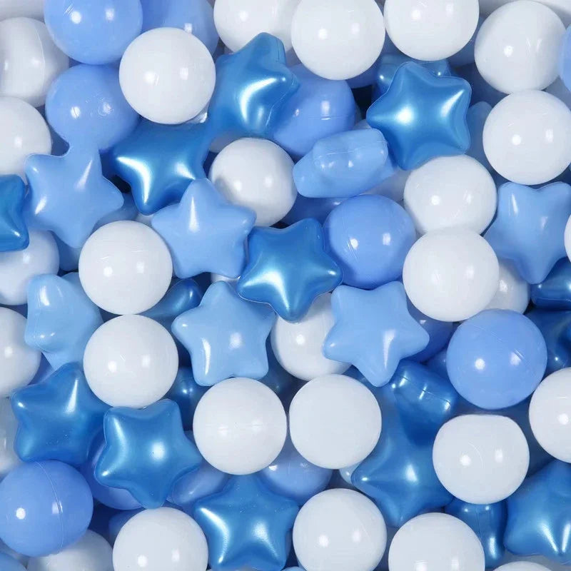 Star-Shaped Ball Pit Balls – Safe, Crush-Proof Play Balls for Toddlers