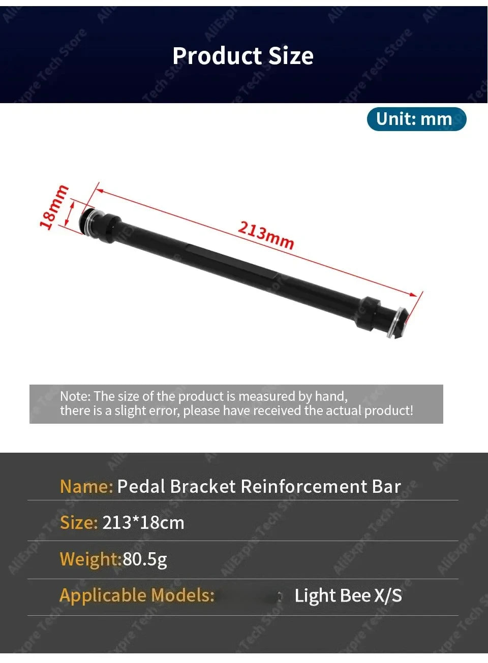 Durable Aluminum Footpegs with Pedal Bracket for Electric Dirt Bikes