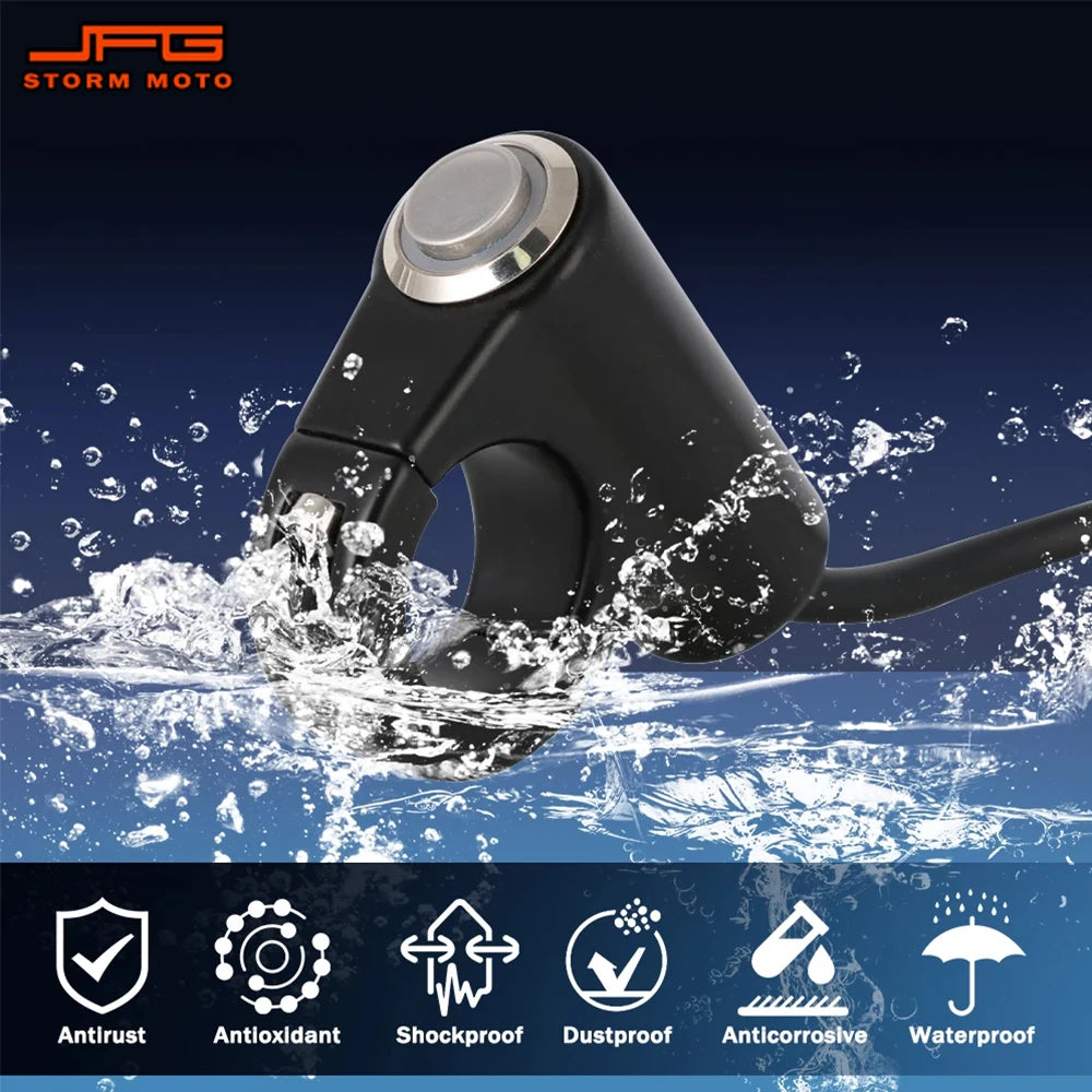 Motorcycle Headlight Kill Switch with Handlebar Controls