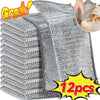 Silver Wire Cleaning Cloths for Kitchen – Durable & Non-Scratch Dish Rags