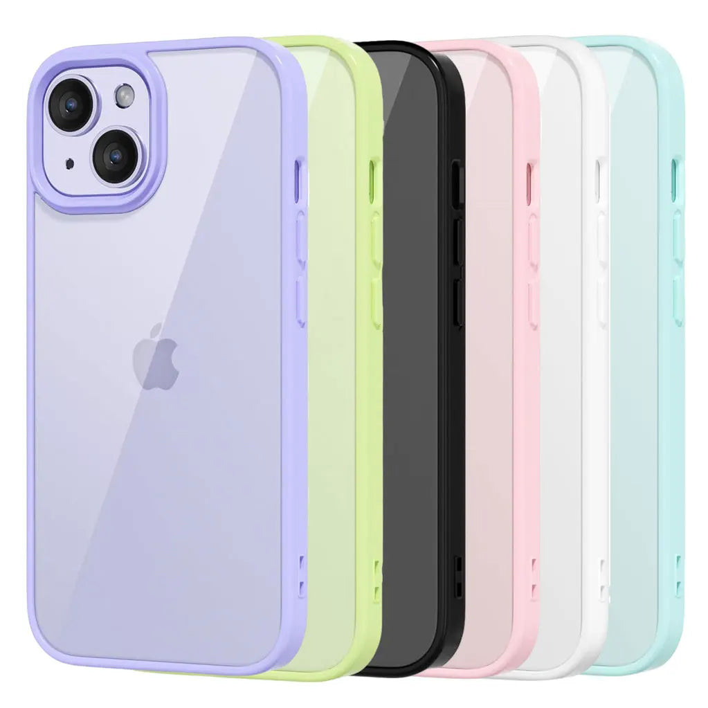 Clear Shockproof Silicone Phone Case for iPhone