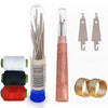34-Piece Big Eye Sewing Needle Set with Easy-Thread Case