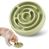 Maze-Design Slow Feeder Dog Bowl