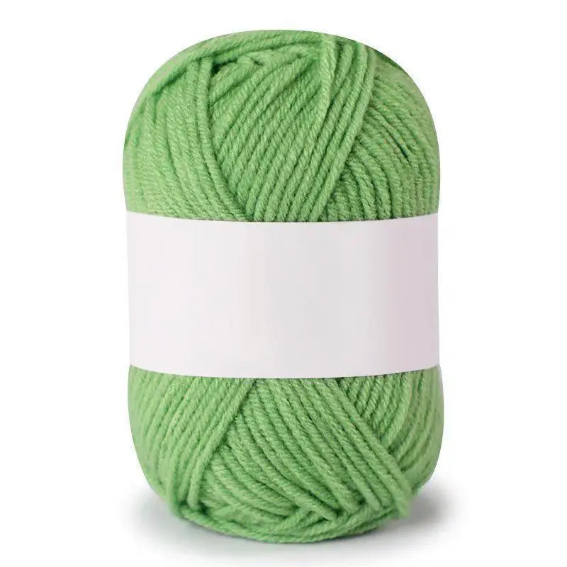 Soft Milk Cotton Knitting Yarn – Anti-Pilling 4ply Yarn for Crochet & Knitting