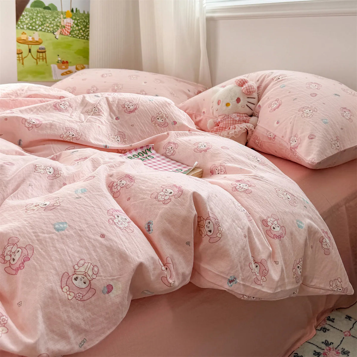 Ultra-Soft Microfiber Duvet Cover Set with Pillowcases
