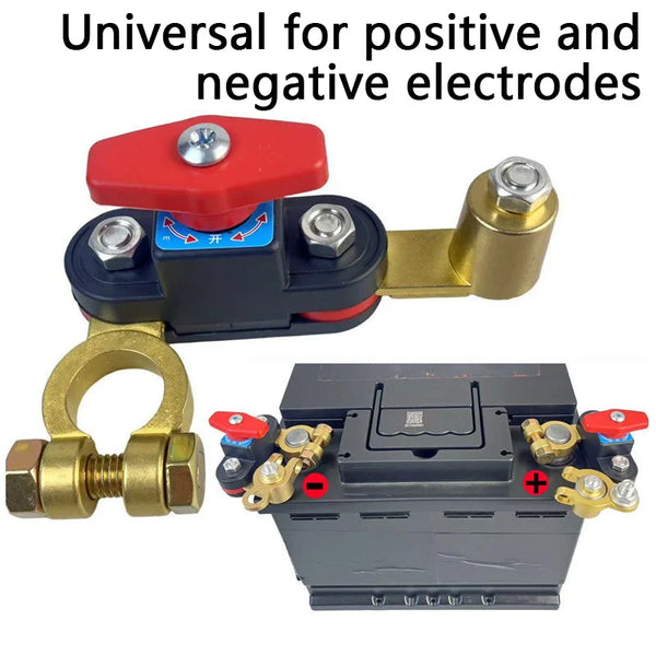 Rotating Car Battery Disconnect Switch - 12V/24V