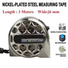 Heavy-Duty Steel Tape Measure with Corrosion-Resistant Finish